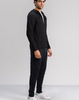 FULL ZIP HOODIE-DOUBLE KNIT