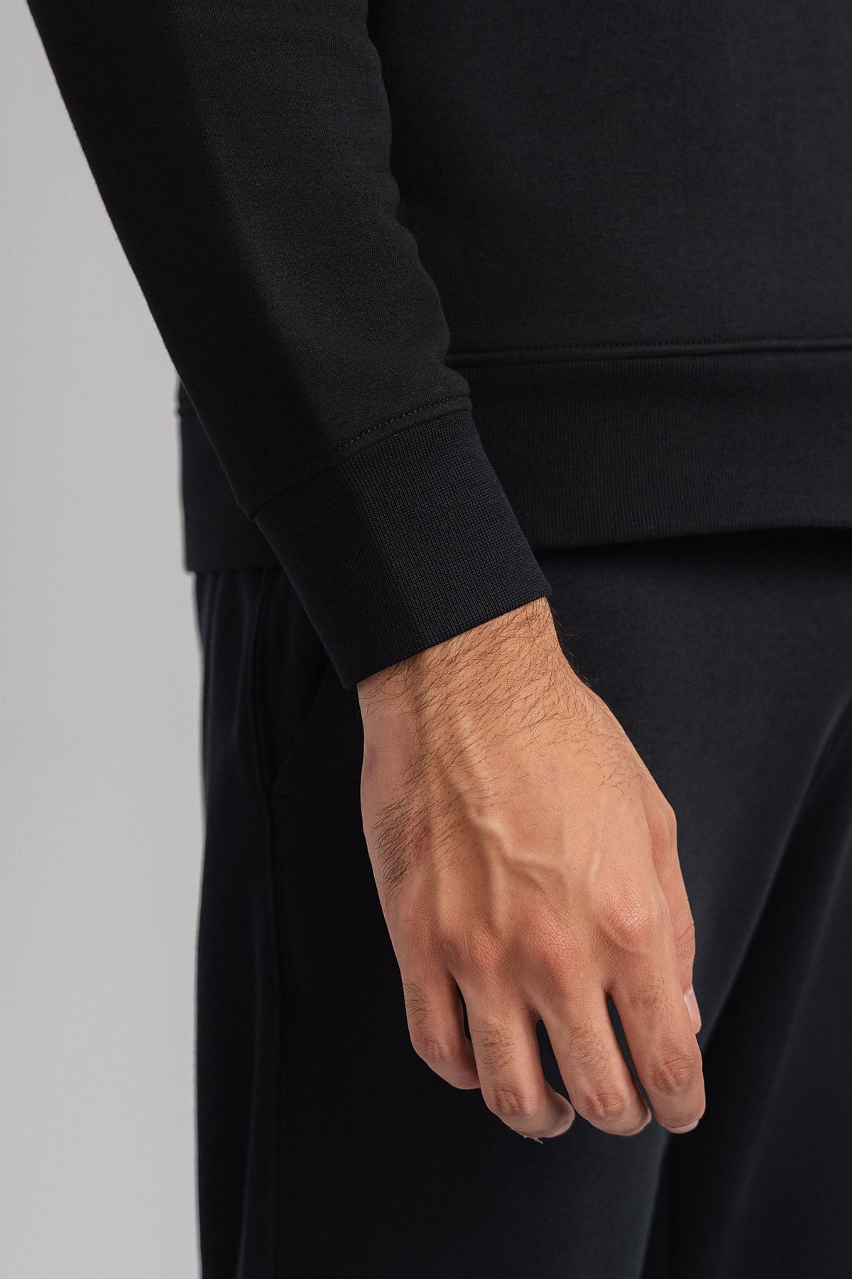 MEN QUARTER ZIP-DOUBLE KNIT