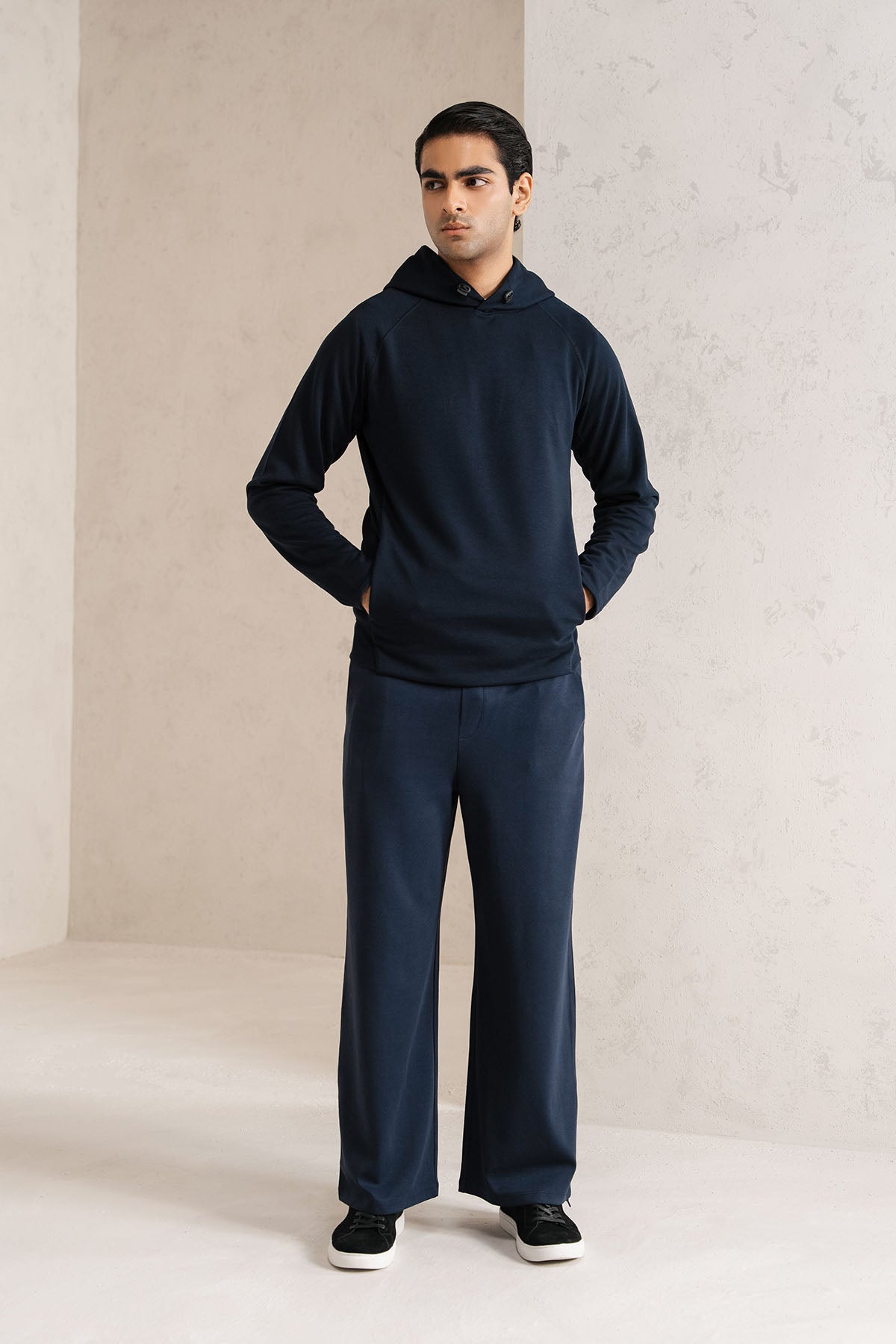 TRANSFORM PULLOVER HOODIE-DOUBLE KNIT