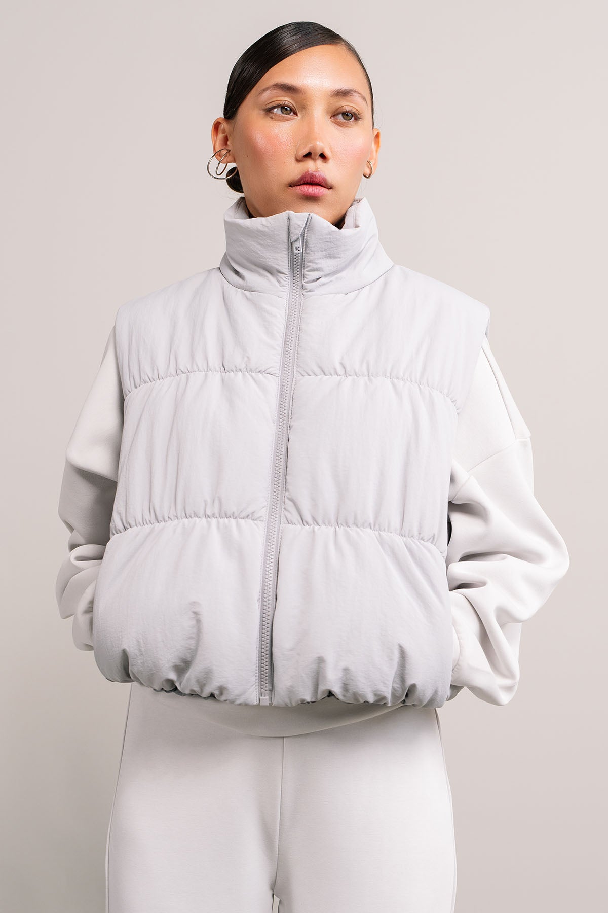 CROPPED PUFFER JACKET