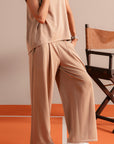 WIDE-LEG LOUNGE PANTS - CLOUDLUX