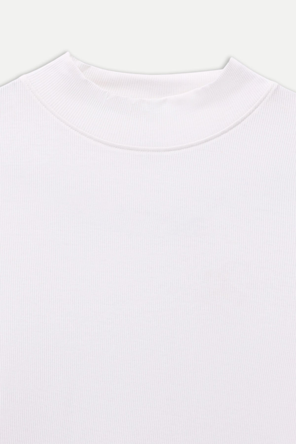 WOMEN&#39;S SOFT RIB MOCK NECK
