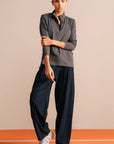 WOMEN TRAINING QUARTER ZIPPER