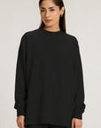 LONG SWEATSHIRT - PIMA TERY