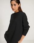 LONG SWEATSHIRT - PIMA TERY