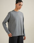 WOMEN TRAINING LONG SLEEVES CREW NECK