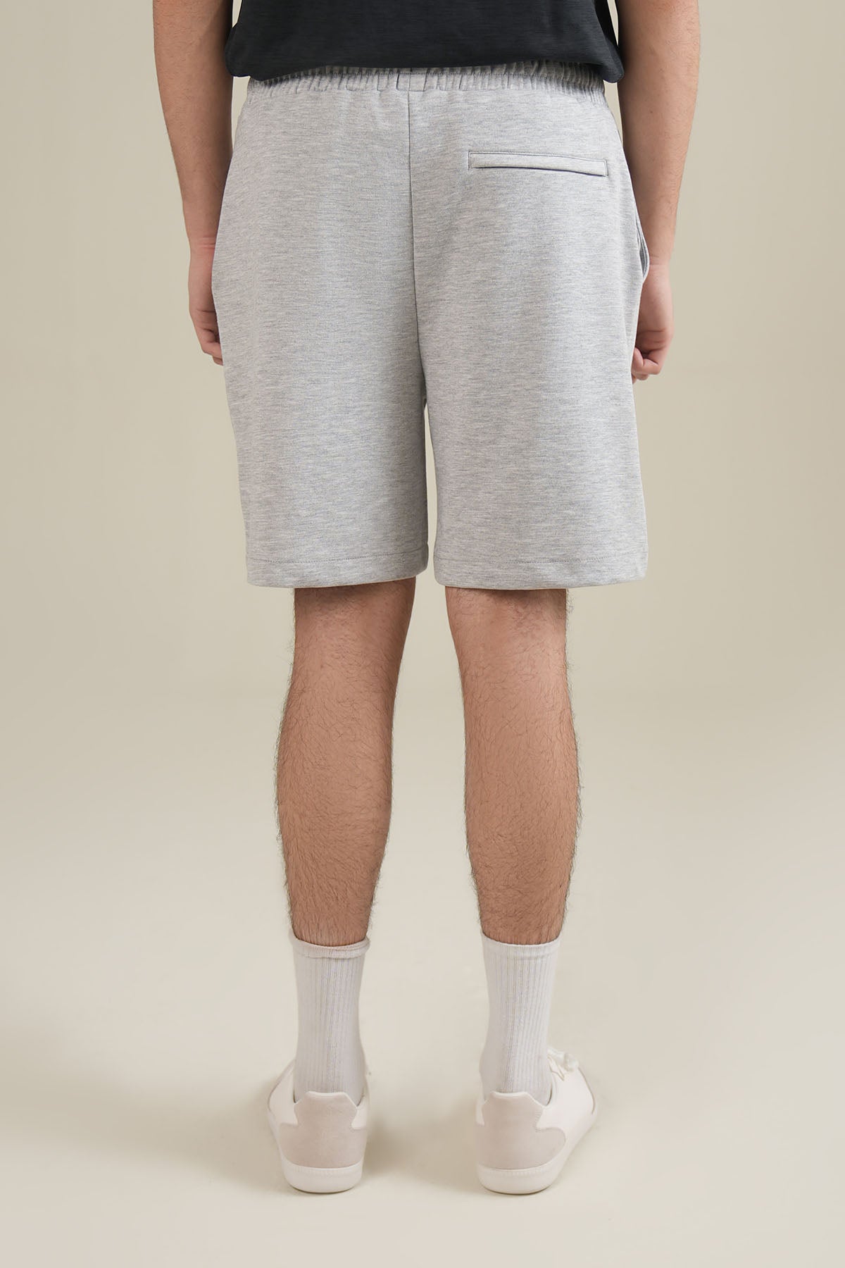 BASIC SHORTS-REGULAR DOUBLE KNIT