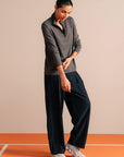 WOMEN TRAINING QUARTER ZIPPER