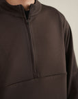 SOFT SCUBA HALF ZIP