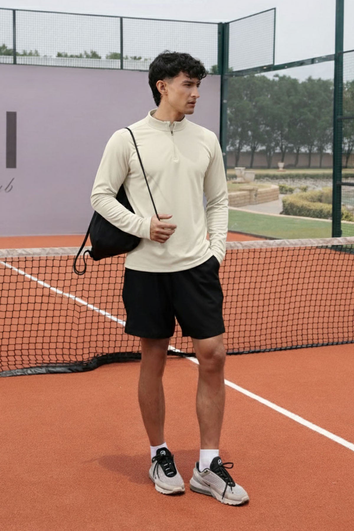 MEN TRAIN QUATER ZIPPER
