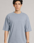 MEN OVERSIZED DOUBLE KNIT SHIRT