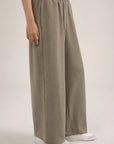 WIDE LEG RELAXED PANTS-SCUBA