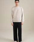 CREW NECK SWEAT-SCUBA LIGHT CLOUDLUX
