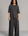OVERSIZED - DOUBLE KNIT T-SHIRT