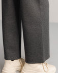 Wide Leg Pants - Premium Scuba