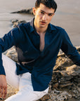 RELAXED LINEN PANTS