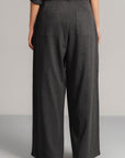 MOVE WIDE TROUSERS-DOUBLE KNIT