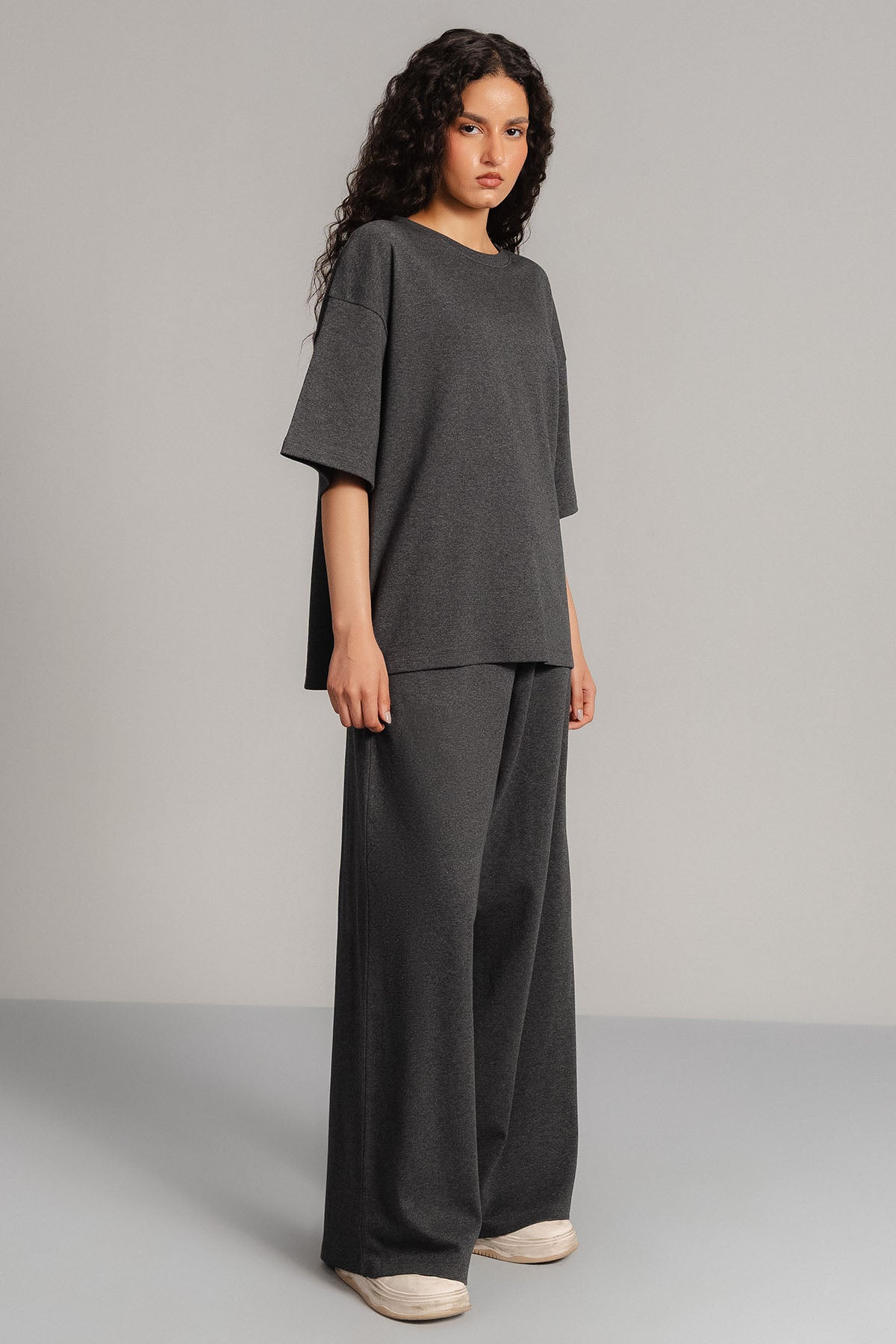 OVERSIZED - DOUBLE KNIT T-SHIRT