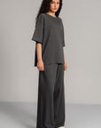 OVERSIZED - DOUBLE KNIT T-SHIRT