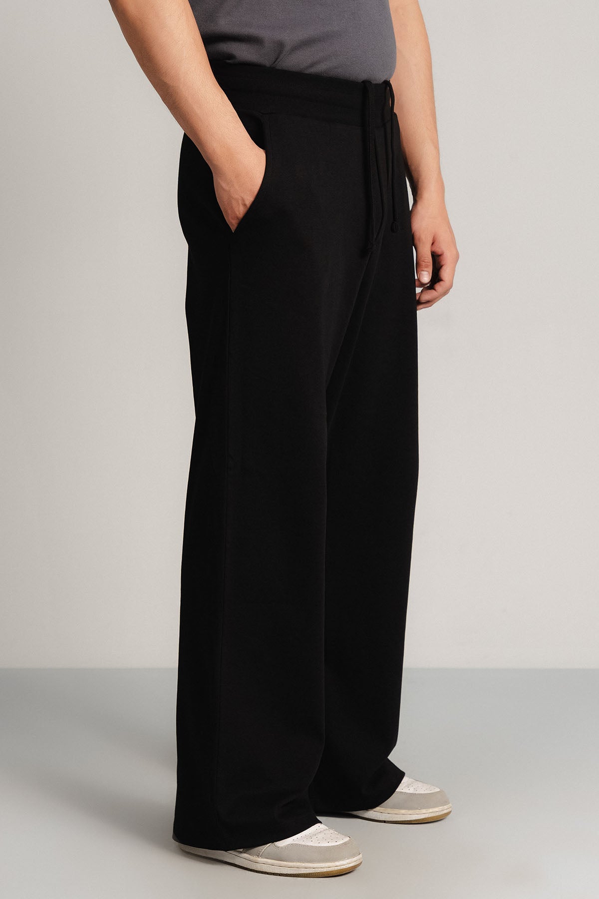 WIDE SWEATPANTS - DOUBLE KNIT MEN