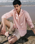 LINEN SHORTS