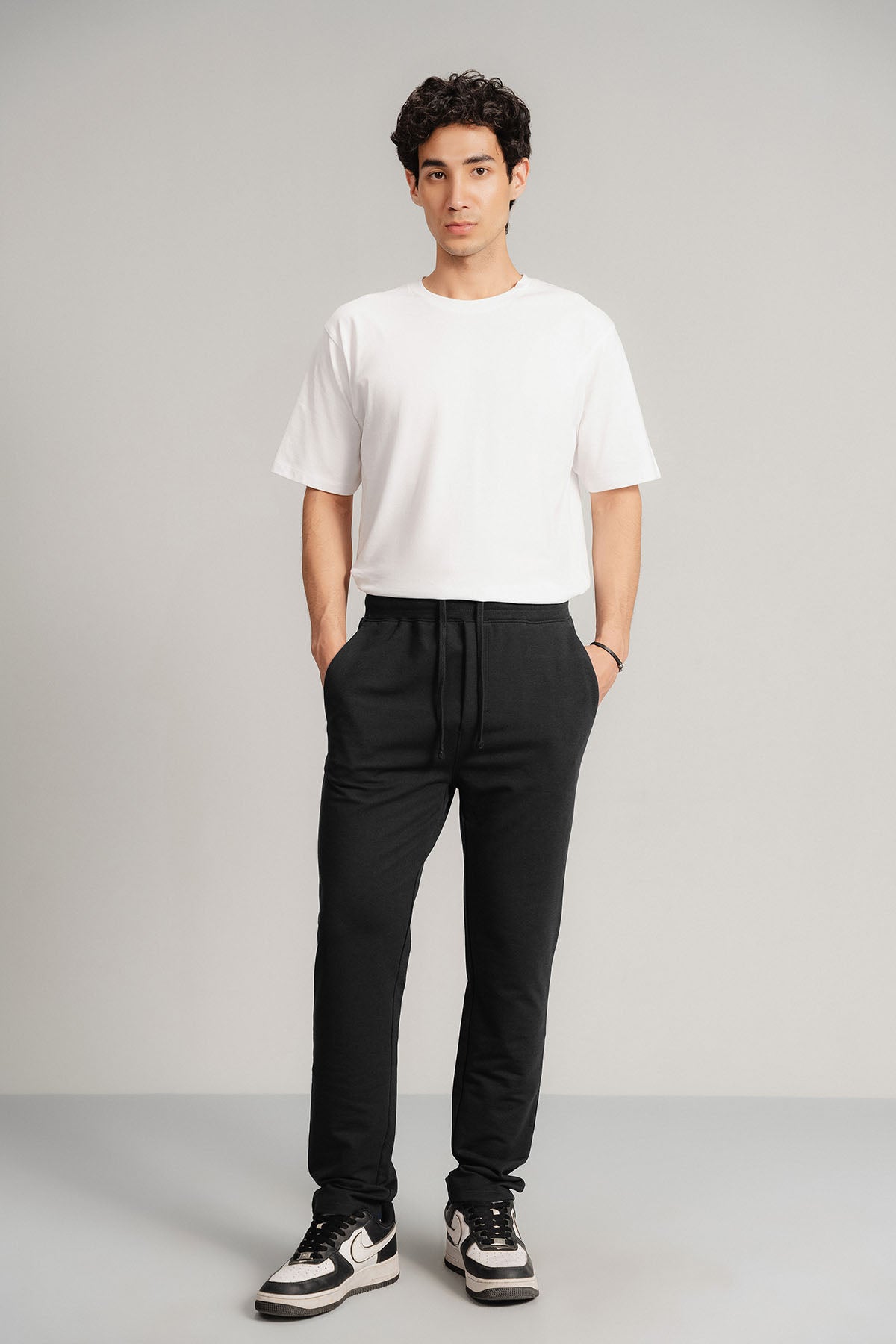 BASIC SWEATPANTS - PIMA TERRY