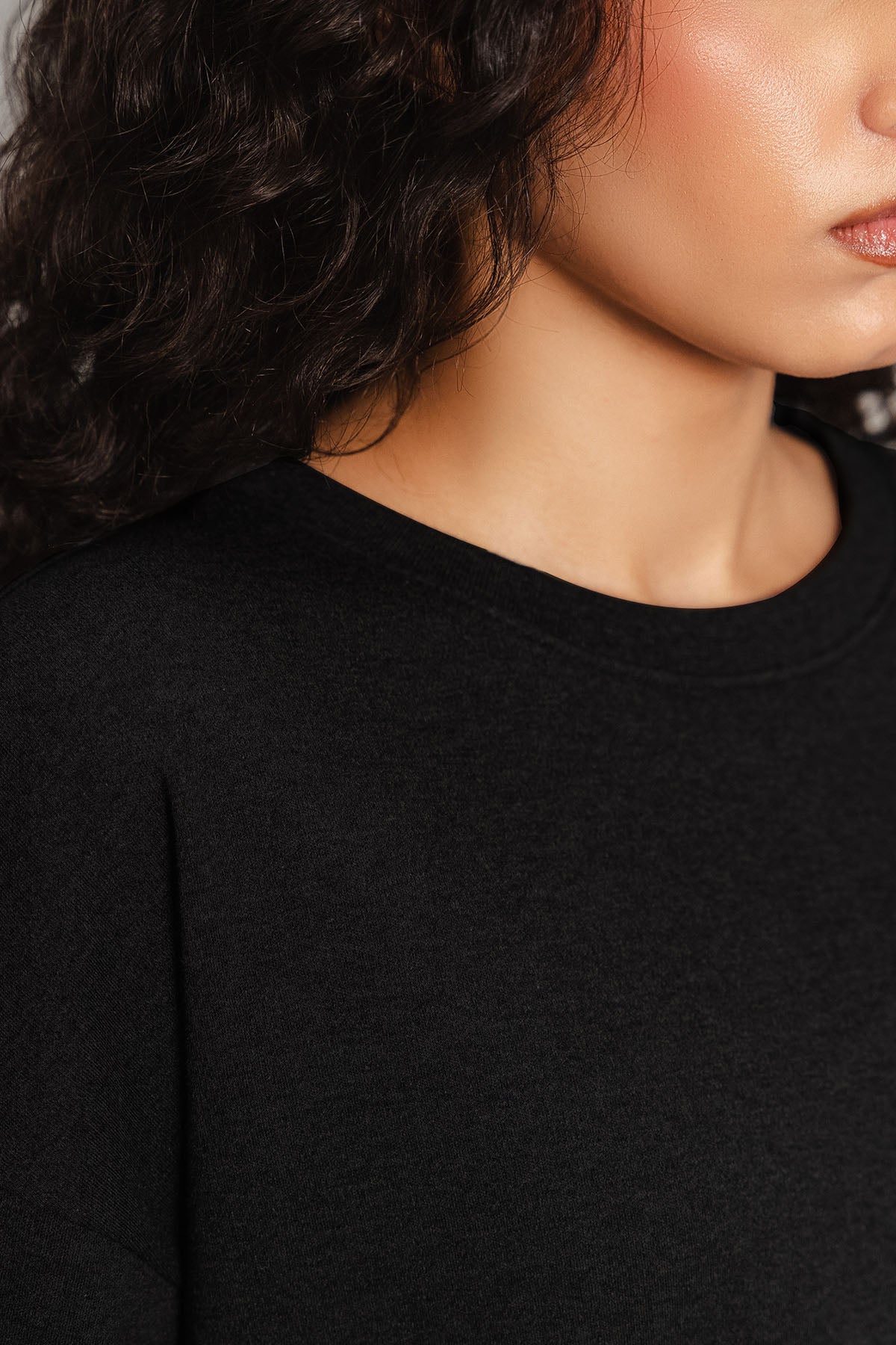 OVERSIZED-DOUBLE KNIT T-SHIRT