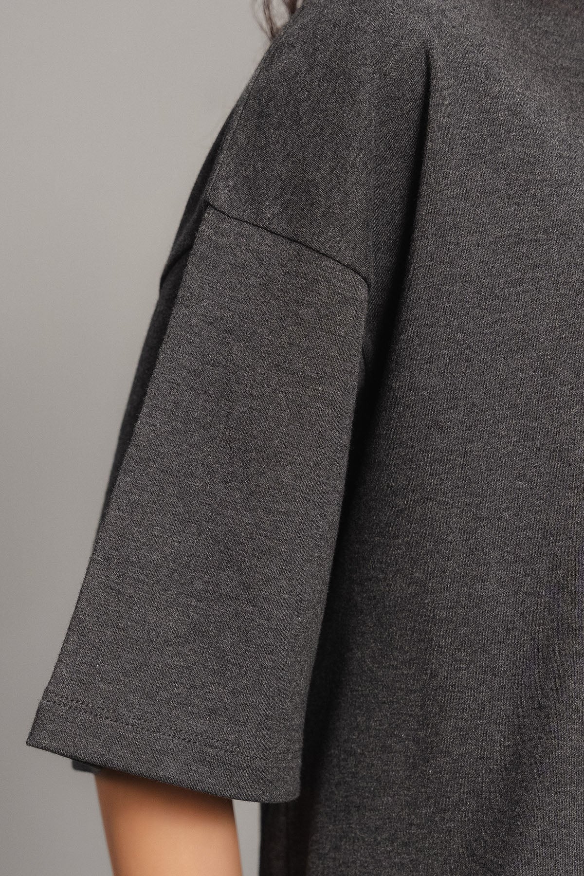 OVERSIZED - DOUBLE KNIT T-SHIRT