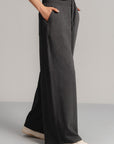 MOVE WIDE TROUSERS-DOUBLE KNIT