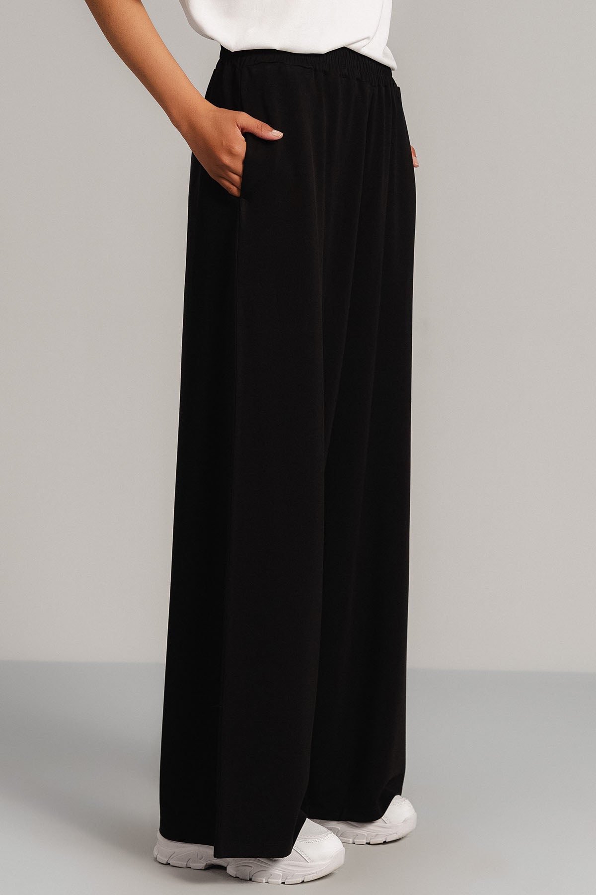 WIDE LEG RELAXED PANTS CLOUDLUX