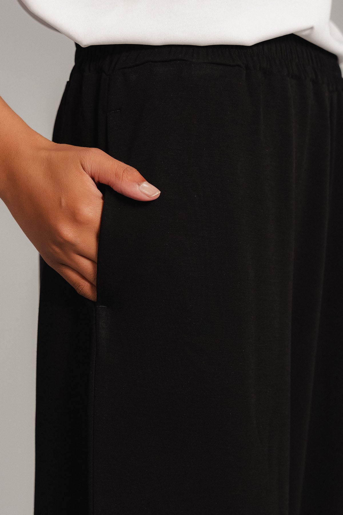 WIDE LEG RELAXED PANTS CLOUDLUX