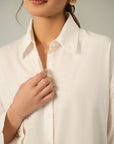 LINEN SHIRT DRESS