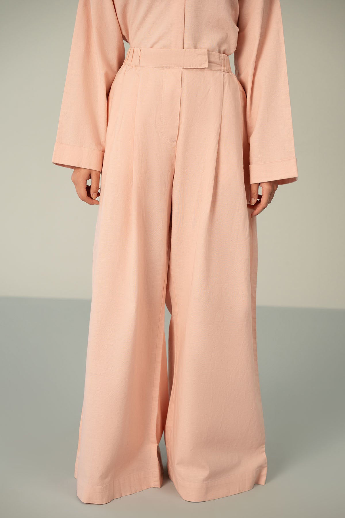 LINEN PALAZZO PANTS