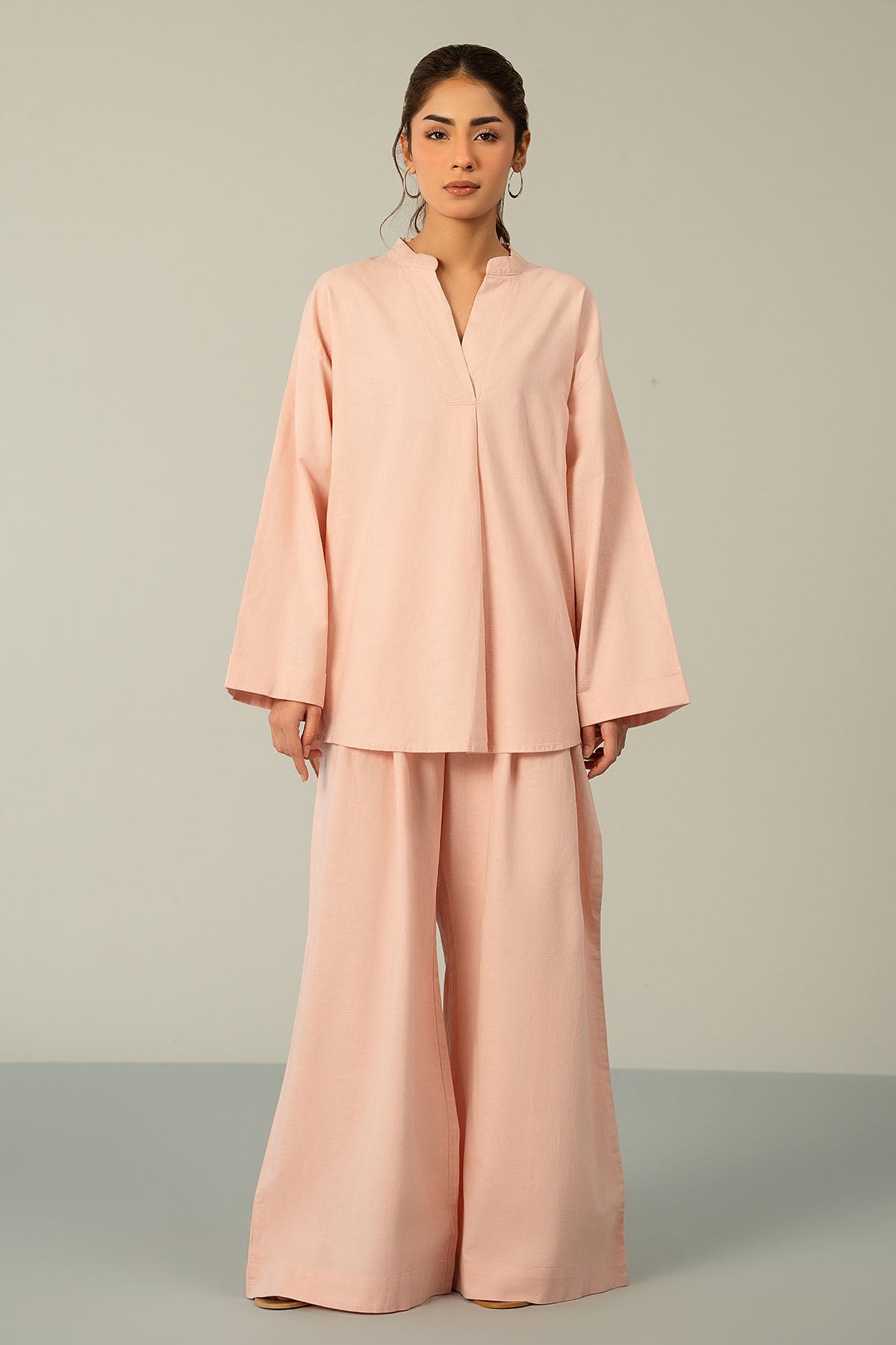 LINEN PALAZZO PANTS
