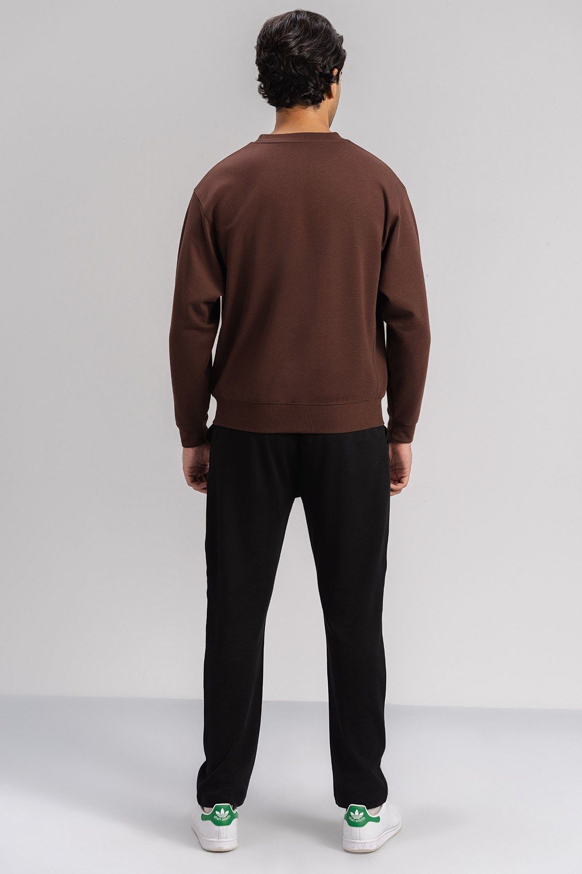 MEN BOXY SWEAT-DOUBLE KNIT