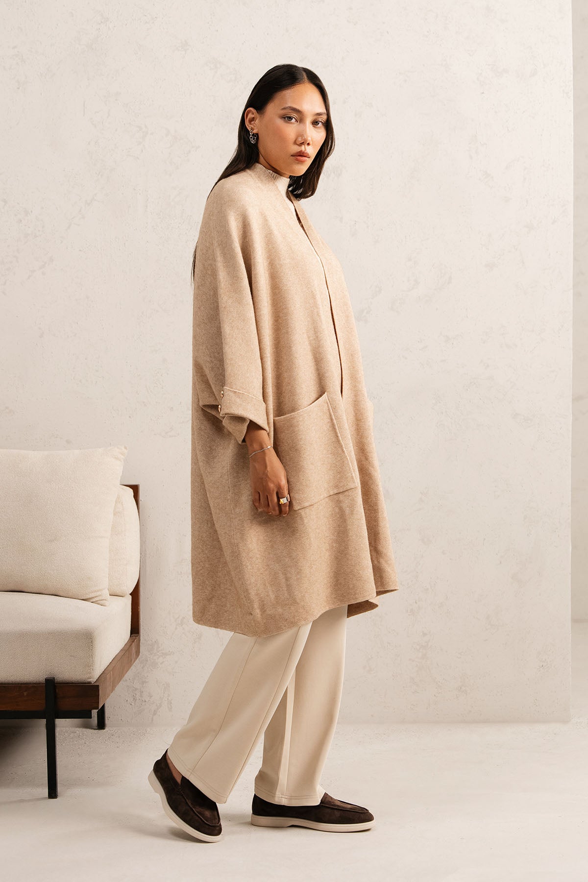 OVERSIZED LOUNGE CARDIGAN