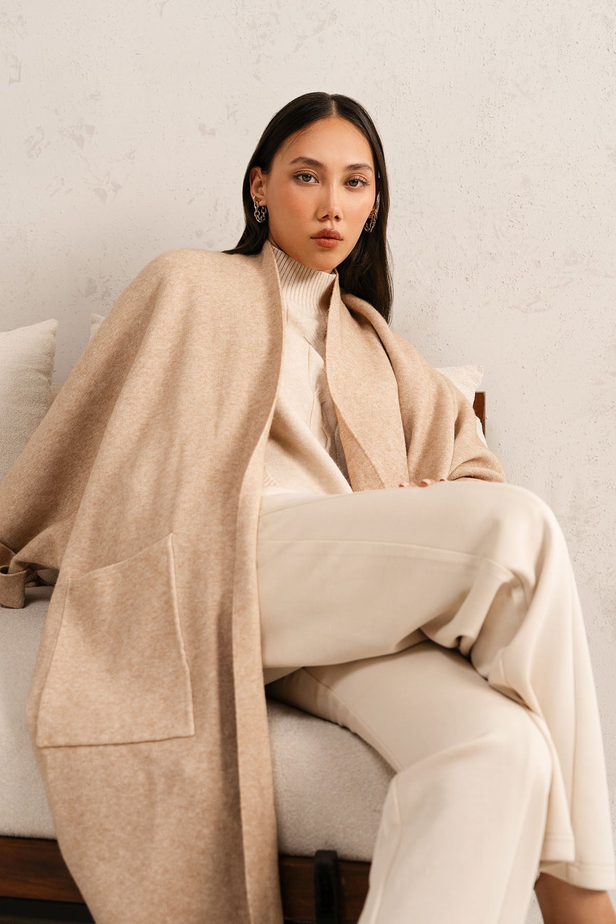 OVERSIZED LOUNGE CARDIGAN
