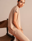 DROP HEM TEE-CLOUDLUX