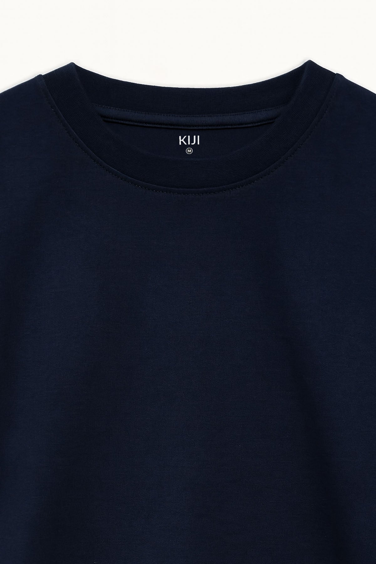 MEN OVERSIZED-DOUBLE KNIT T-SHIRT