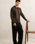 REFINED POLO SWEATER