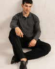 REFINED POLO SWEATER